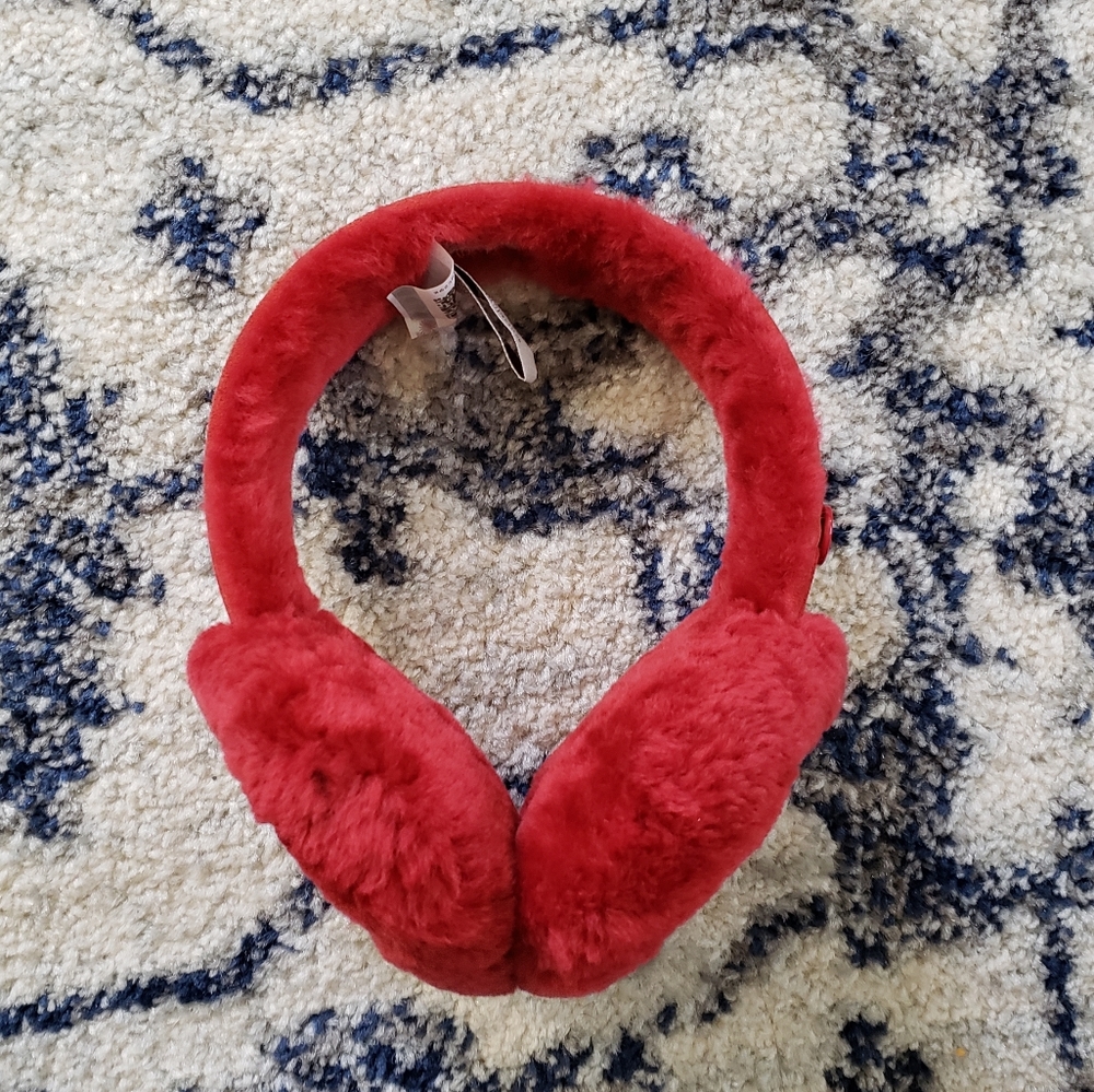 Ugg Genuine Shearling Sheepskin Leather Ear Muffs